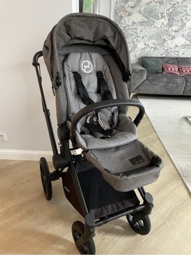 Cybex Priam Matte Black, gondola, Lux i akcesoria