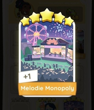 Naklejka Melodie Monopoly go 