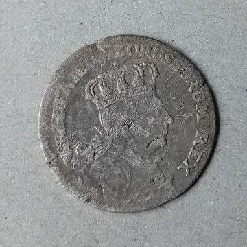 Szóstak 1757 C, Fryderyk II Wielki, Cleve.