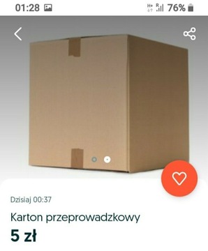 Karton przeprowadzkowy