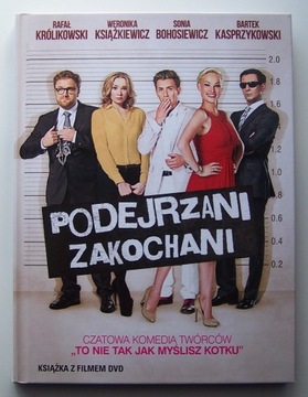 Film PODEJRZANI ZAKOCHANI. Książeczka z płytą DVD.