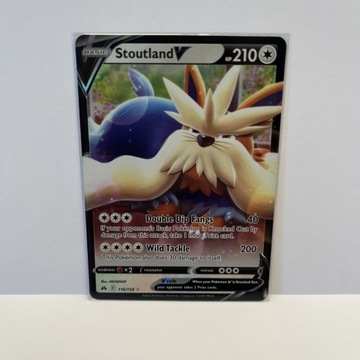 Karta Pokemon TCG Stoutland V Crown Zenith