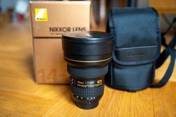 Obiektyw Nikon Nikkor 14-24mm F/2.8 G - koniec produkcji, komplet!