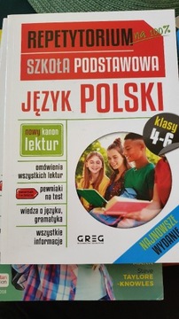 Repertuarium kl 4 -6 język polski 