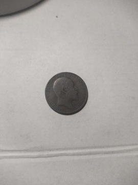 Anglia Half Penny 1907 Edward 