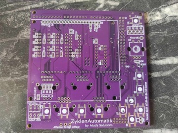 Sterownik tokarki ZYKLENAUTOMATIK PCB