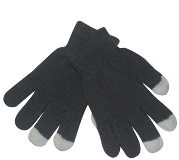Rękawiczki zimowe unisex czarne