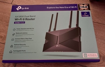 Router tp link archer ax23 nowy vpn server wifi 6