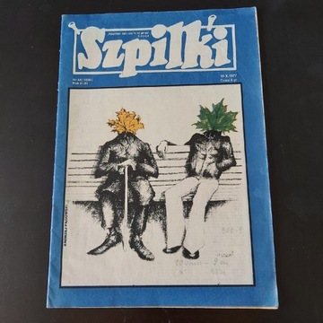 Czasopismo SZPILKI-X.1977r.,stara gazeta PRL