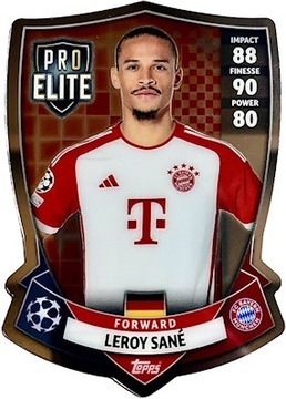 SANE PRO ELITE # 11 TOPPS MATCH ATTAX 2023/24