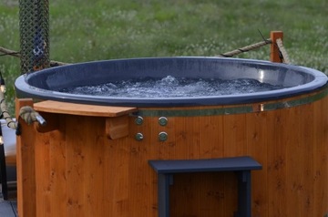 balia, basen, jacuzzi ogrodowe,  relaks, spa