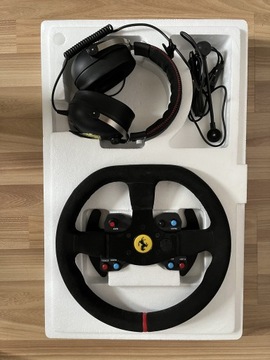 Kierownica Thrustmaster Ferrari + słuchawki zestaw