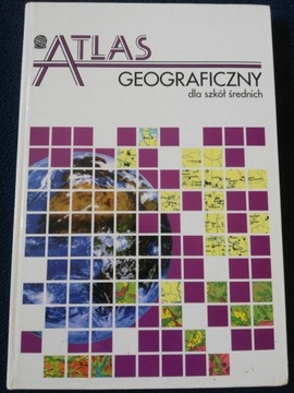 Atlas geograficzny dla szk.średnich z mapą Polski