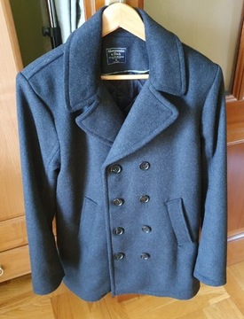 Płaszcz wełniany Abercrombie&Fitch męski
