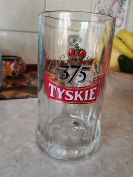 Kufel do piwa 0,5 l Tyskie - Jubileusz 375 lat