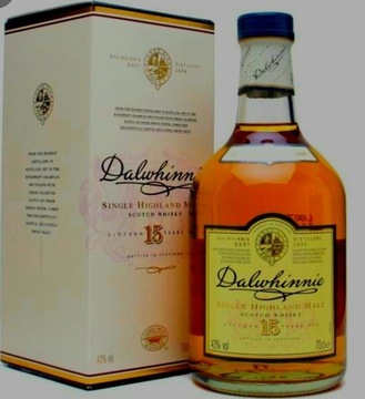 Whisky Dalwhinnie 15 letnia + kartonik
