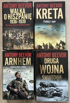 Arnhem Kreta Walka o Hiszpanię Antony Beevor zest