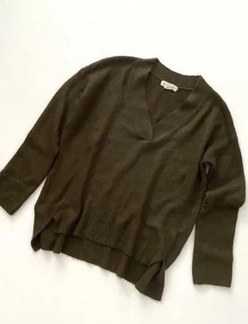 H&M sweter oversize 8% wełna