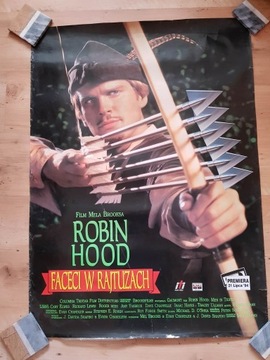 Oryginalny  plakat Robin Hood Faceci w Rajtuzach