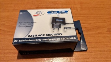 Zasilacz sieciowy do ciśnieniomierzy TECH-MED 