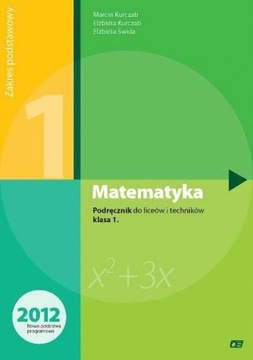 Matematyka 1 podręcznik zakres podstawowy Elżbieta