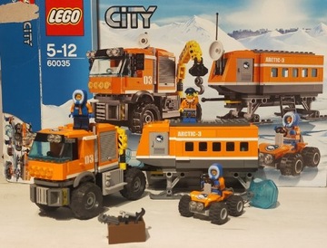 Zestaw LEGO City 60035-Mobilna jednostka arktyczna