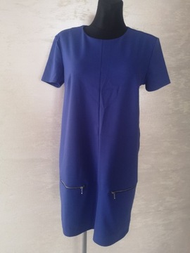 Niebieska sukienka Mohito XL 42