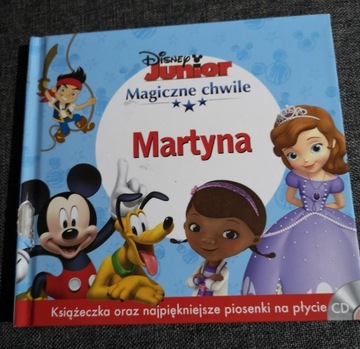 Martyna imię Książeczka i piosenki na płycie CD