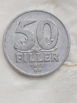 303 Węgry 50 fillerów, 1974