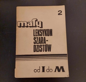 mały leksykon szaradzistów cześć 2 od i do m 1977