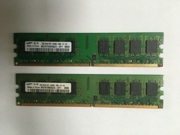 Sprzedam pamięć ram Samsung 2GB x 2