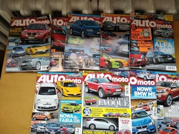 auto moto 2011 - 9 sztuk