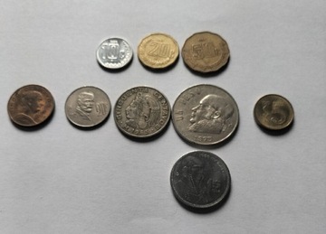 Zestaw monet - Meksyk