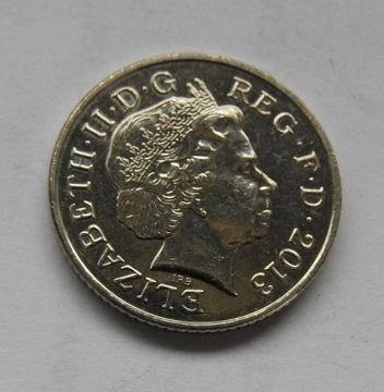 Moneta  10 Pence, 2013 Elizabeth