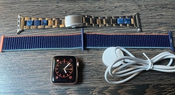 Apple Watch S3 38mm złoty