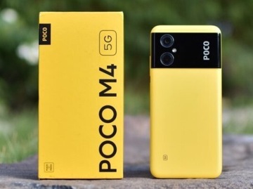 POCO M4 5G 4/64GB Dual Sim Żółty (nowy)