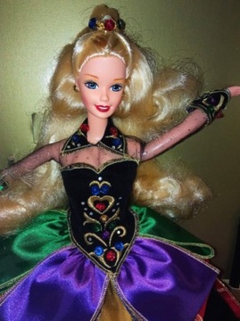 lalka Midnight Princess Barbie Winter collection