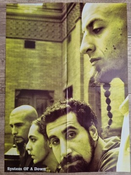 Plakat SYSTEM OF A DOWN - Format A2 - NOWY!