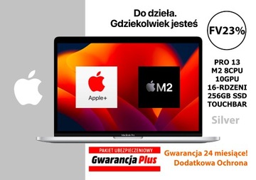 NOWY APPLE MACBOOK PRO 13 M2 16rd 256GB GW24ms FV!