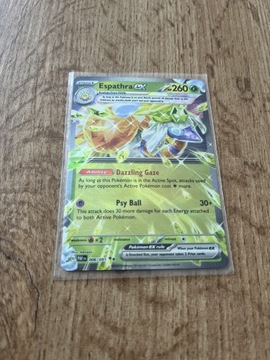 Pokémon tcg espathra ex PAF006