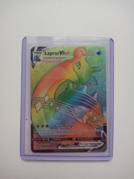 Lapras rainbow VMAX (203/202) secret rare 