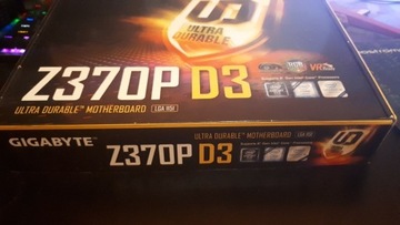 i3 8100 procesor - Z370P D3 Płyta-DDR4 8GB+Cooler
