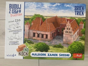 BRICK TRICK Buduj z cegły Malbork Zamek 210 Cegieł