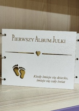 Album na zdjęcia dla Julii  Chrzest Święty 