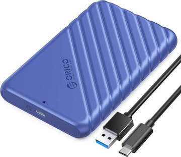 Orico obudowa HDD/SSD 2,5" USB-C 3.1 (niebieska)