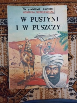 W pustyni i w puszczy komiks