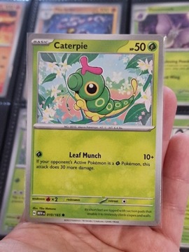 Karta Pokemon Caterpie (MEW 010) 151 MEW