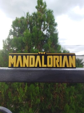 The Mandalorian - dekoracyjne logo do kolekcji 