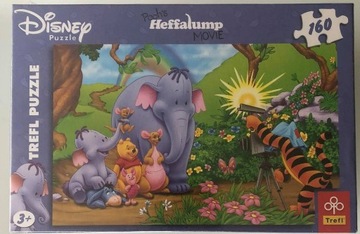 Disney Puzzle - Puchatek + Mickey Mouse