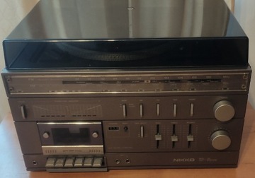 Gramofon Radio Deck COMBO NIKKO NHS50 wieża retro